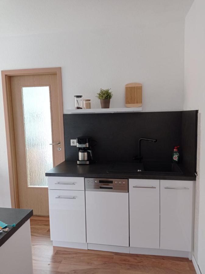 Ferienwohnung Greifenbach, Gartennutzung, Haustiere Willkommen Geyer Buitenkant foto