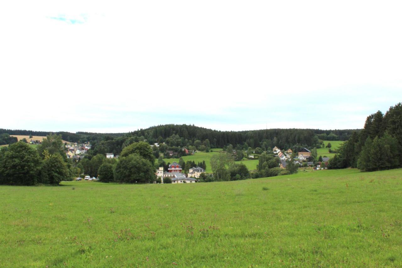 Ferienwohnung Greifenbach, Gartennutzung, Haustiere Willkommen Geyer Buitenkant foto