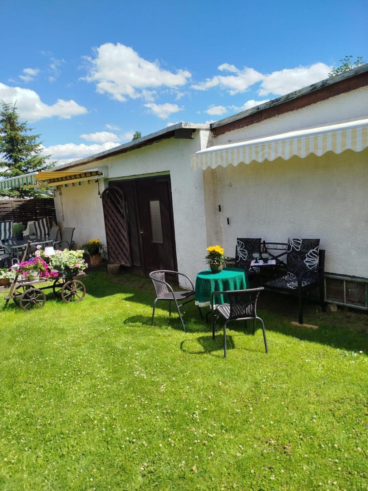 Ferienwohnung Greifenbach, Gartennutzung, Haustiere Willkommen Geyer Buitenkant foto